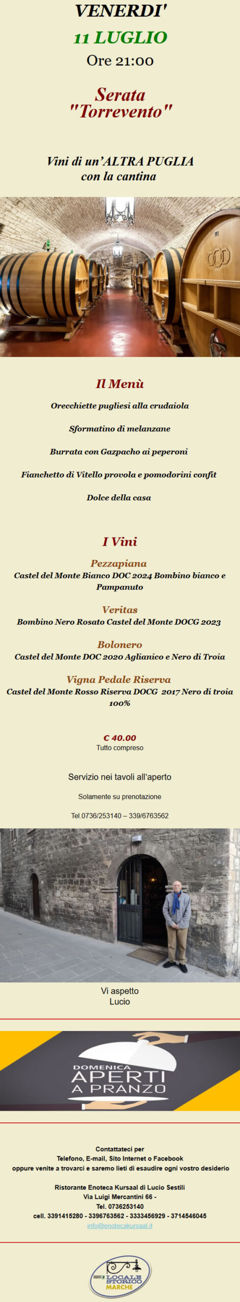 Serata Torrevento