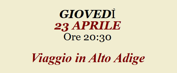 Viaggio in Alto Adige